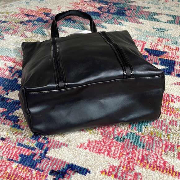 Givenchy Parfumes Black Beauty Tote Bag Shoulder Bag Faux Leather INV1 - Picture 4 of 8